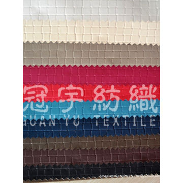 Imitation cuir de tissu de canapé en relief pour le textile à la maison